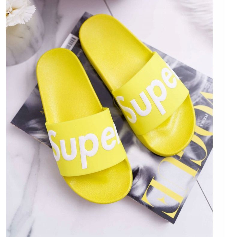 PS1 Pantuflas Amarillas Mujer Super Losaria amarillo 1 PS1 Pantuflas Amarillas Mujer Super Losaria amarillo 1
