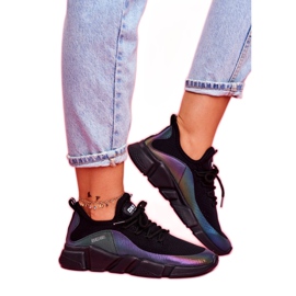 Zapatos Deportivos Mujer Big Star Black FF274A053 negro multicolor 3