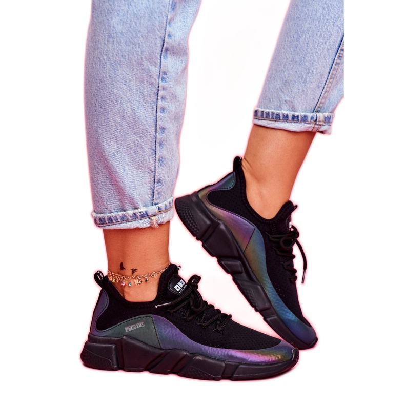 Zapatos Deportivos Mujer Big Star Black FF274A053 negro multicolor 3