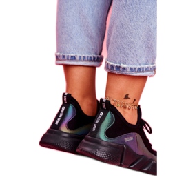 Zapatos Deportivos Mujer Big Star Black FF274A053 negro multicolor 4