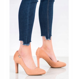 J. Star Bombas elegantes beige 4
