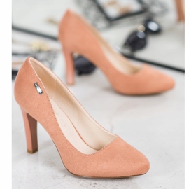 J. Star Bombas elegantes beige 2