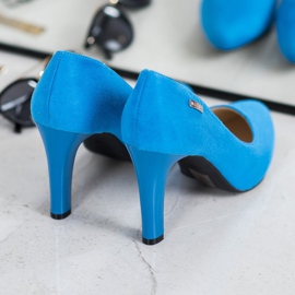 J. Star Bombas elegantes azul 1