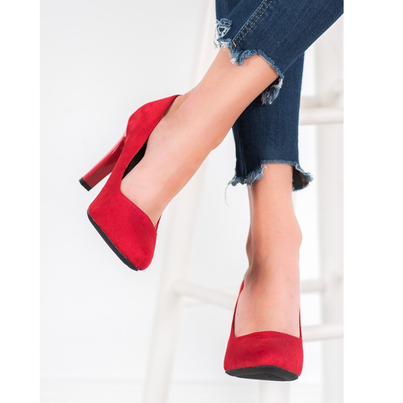 J. Star Bombas elegantes rojo 1