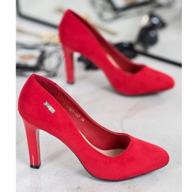 J. Star Bombas elegantes rojo 2
