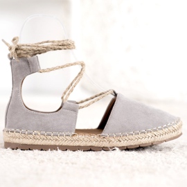 Seastar Alpargatas de ante con ribete gris 2