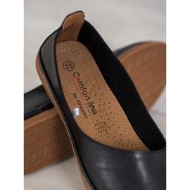 Zapatos VINCEZA de piel sin cordones negro 6