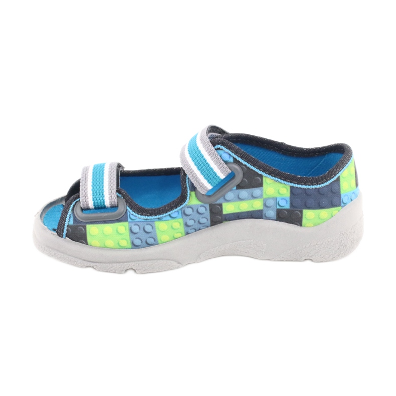 Calzado infantil befado 969X152 azul gris 1