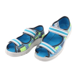 Calzado infantil befado 969X152 azul gris 2