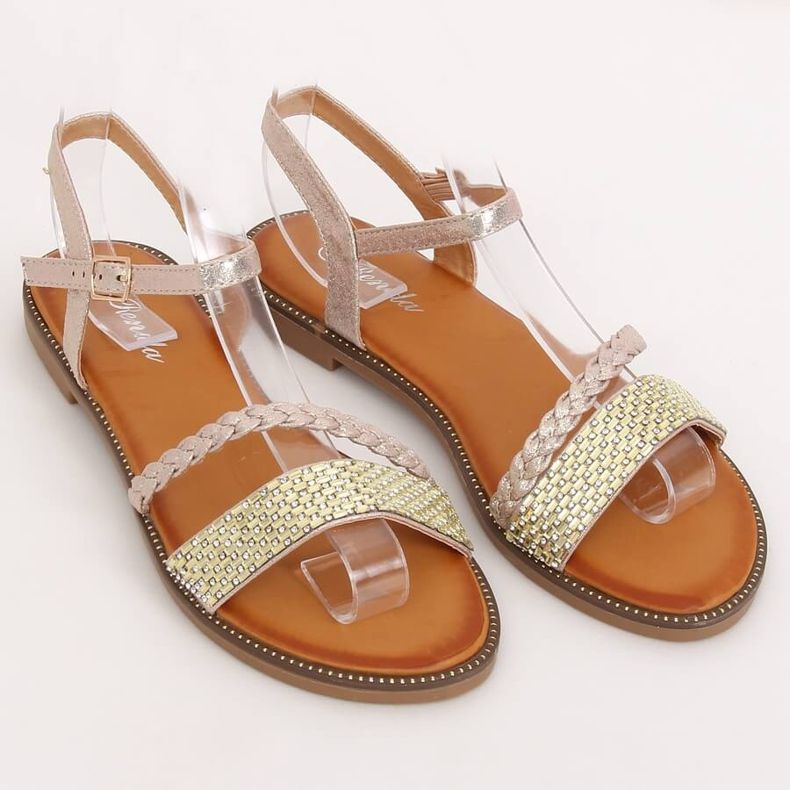 Sandalias mujer oro 620-62 oro dorado 1
