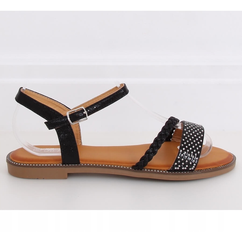 Sandalias negras para mujer 620-62 Negra negro 1