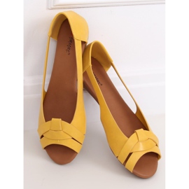 Bailarinas corte miel CC221P Amarillo 3