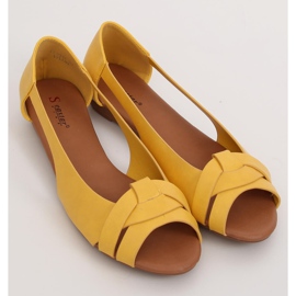 Bailarinas corte miel CC221P Amarillo 4