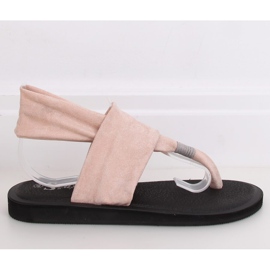 Sandalias, sandalias de algodón rosa DD82P Pink rosado 4