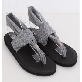 Gris Sandalias, algodón, gris DD81P Gris 1 Gris Sandalias, algodón, gris DD81P Gris 1