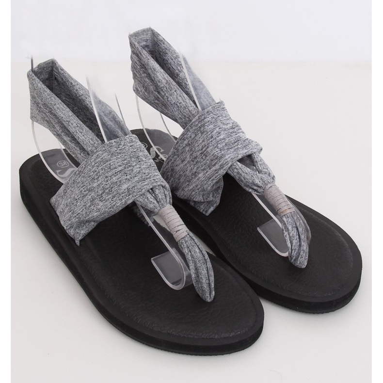 Gris Sandalias, algodón, gris DD81P Gris 1 Gris Sandalias, algodón, gris DD81P Gris 1