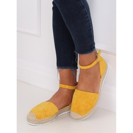 Alpargatas de mujer miel JH95P Amarillo 2