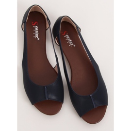Zapatos abiertos azul marino NH-23P DK.BLUE 3