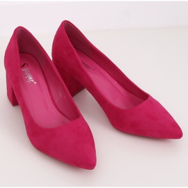 Bombas en poste fucsia GG-76P Fushia rosado 1