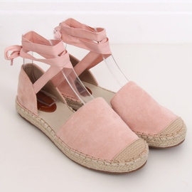 Alpargatas de mujer rosa LL-230P Rosa rosado 3