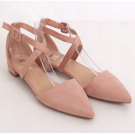 Bailarinas rosa recortadas LL-213P Rosa 1