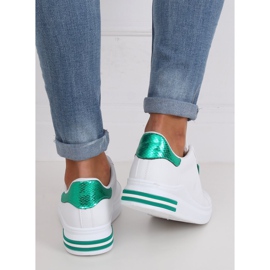 Zapatillas deportivas de mujer blancas NB320P-5 BLANCO / VERDE 1 Zapatillas deportivas de mujer blancas NB320P-5 BLANCO / VERDE 1