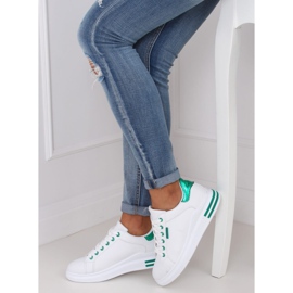 Zapatillas deportivas de mujer blancas NB320P-5 BLANCO / VERDE 2 Zapatillas deportivas de mujer blancas NB320P-5 BLANCO / VERDE 2