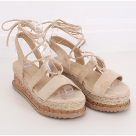 Sandalias alpargatas beige JH116 Beige 3
