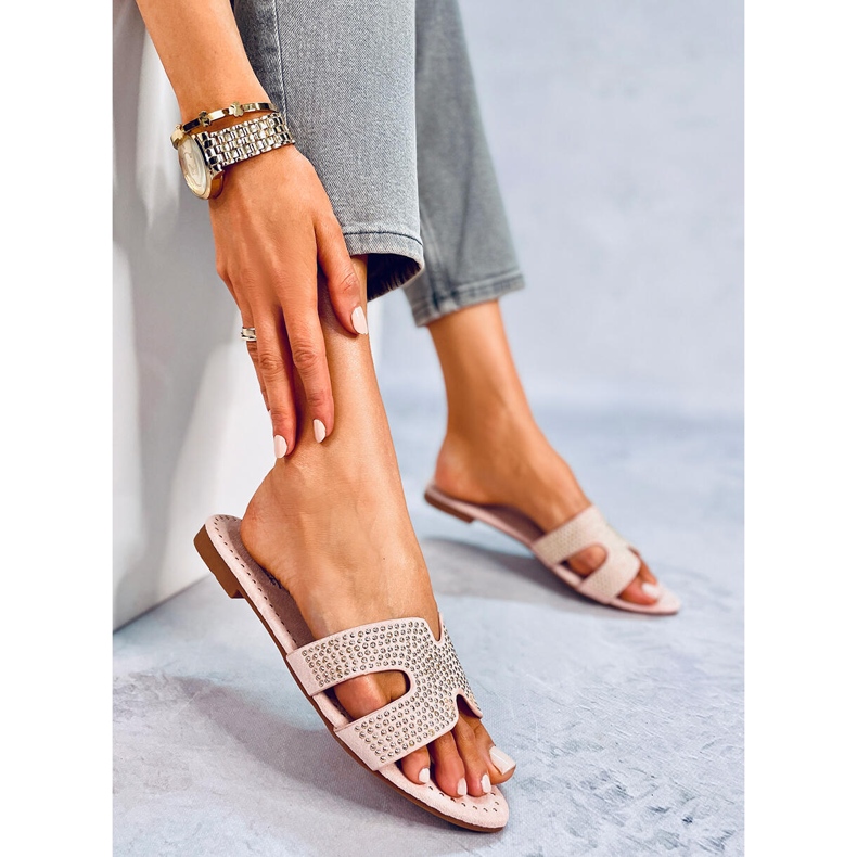 Zapatillas rosa mujer rosa Q-88 Pink 2