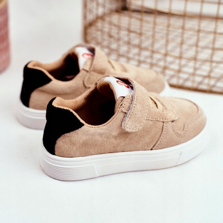 Apawwa Zapatilla Deportiva Infantil con Velcro Beige Albatros 1 Apawwa Zapatilla Deportiva Infantil con Velcro Beige Albatros 1