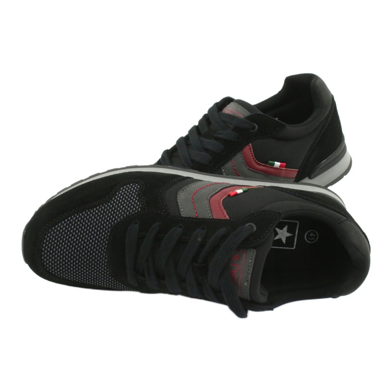 NEWS NOVEDADES calzado deportivo de hombre 20MN20-2150 negro multicolor gris 4