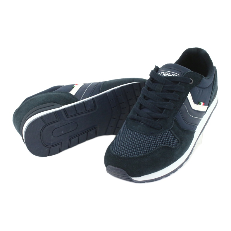 NEWS NOVEDADES calzado deportivo de hombre 20MN20-2150 blanco azul marino 3