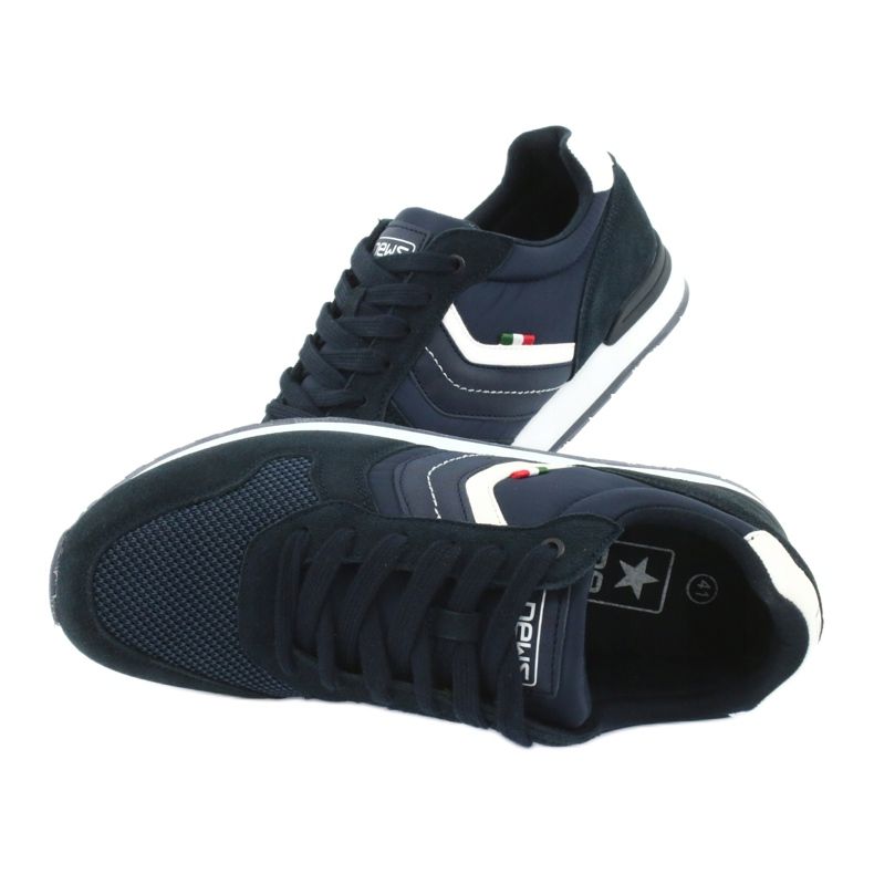NEWS NOVEDADES calzado deportivo de hombre 20MN20-2150 blanco azul marino 4