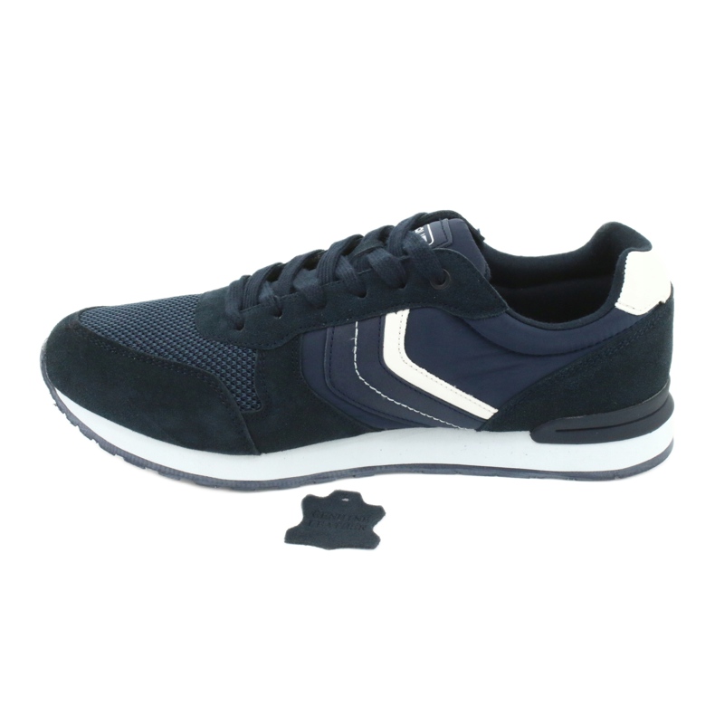 NEWS NOVEDADES calzado deportivo de hombre 20MN20-2150 blanco azul marino 1