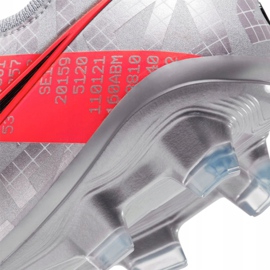 Zapatos de fútbol Nike Legend 8 Elite Fg M CW0518-906 gris plata 2