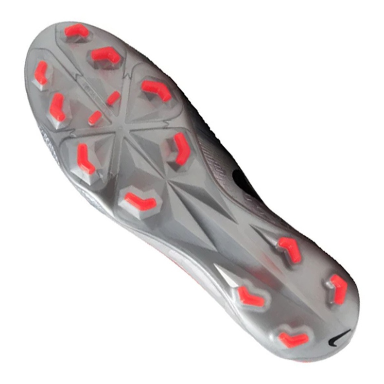 Zapatos de fútbol Nike Phantom Vnm Elite Fg M AO7540-906 gris plata 2