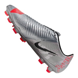 Zapatos de fútbol Nike Phantom Vnm Elite Fg M AO7540-906 gris plata 3