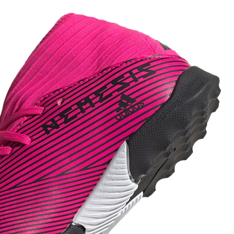 Zapatillas Adidas Nemeziz 19.3 Tf Jr F99944 rosado 2