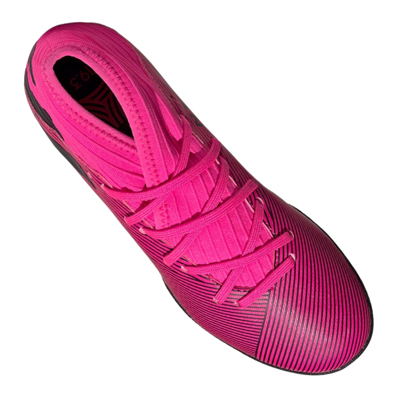 Zapatillas Adidas Nemeziz 19.3 Tf Jr F99944 rosa 4