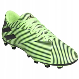 Botas de fútbol adidas Nemziz 19.4 FxG M FV3996 multicolor verde 3