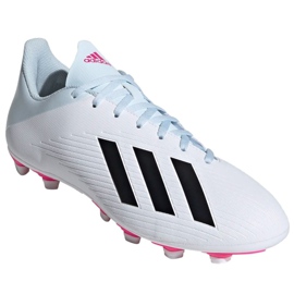 Botas de fútbol adidas X 19.4 FxG M EF1699 multicolor blanco 3