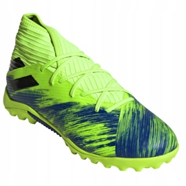 Botas de fútbol adidas Nemeziz 19.3 Tf M FV3994 multicolor verde 3