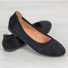 Diamantique Bailarina clásica con cristales negro 3