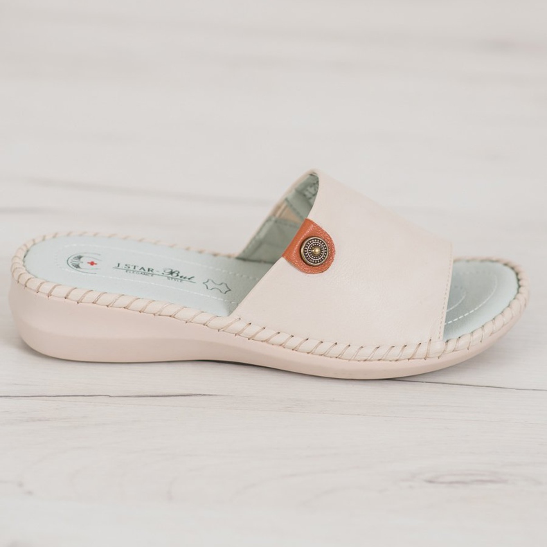 J. Star Zapatillas Casual Eco Piel beige 2