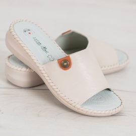 J. Star Zapatillas Casual Eco Piel beige 3