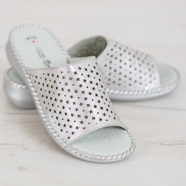 J. Star Zapatillas cómodas y ligeras gris 4