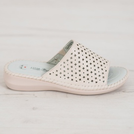 J. Star Zapatillas cómodas y ligeras marrón 3
