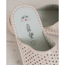 J. Star Zapatillas cómodas y ligeras marrón 5