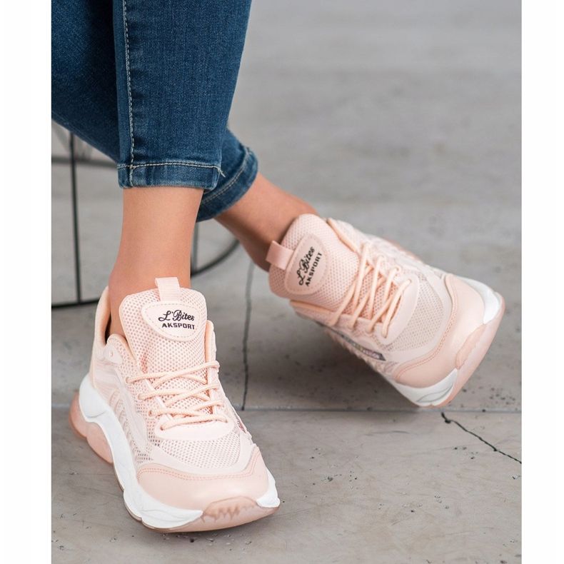 Via Giulia  Zapatillas deportivas de moda rosa 1
