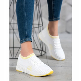 SHELOVET Zapatos sin cordones textiles blanco 1 SHELOVET Zapatos sin cordones textiles blanco 1